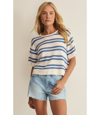 Z Supply Prado Stripe Sweater Tee