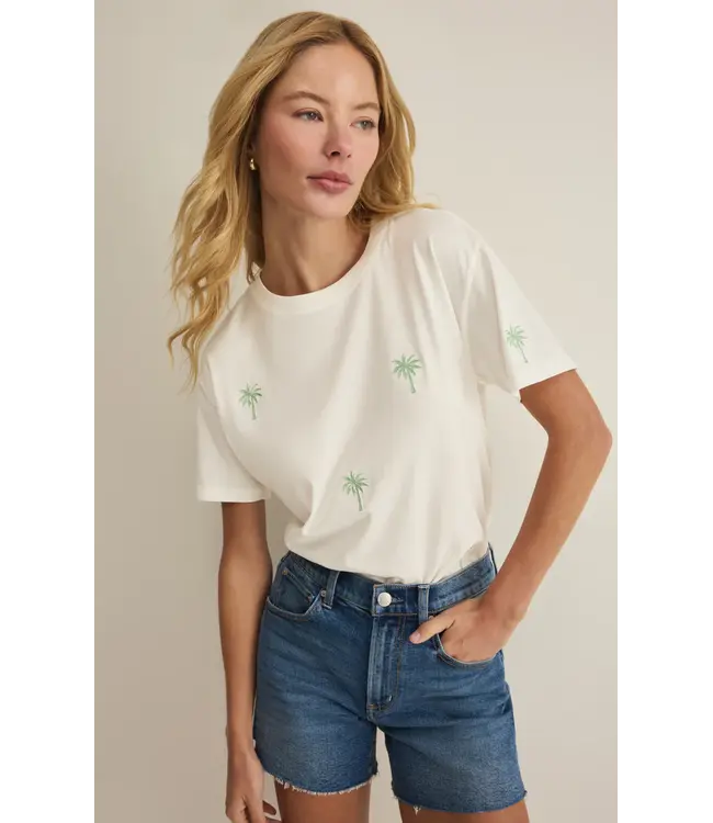 Z Supply Palms Boyfriend Tee