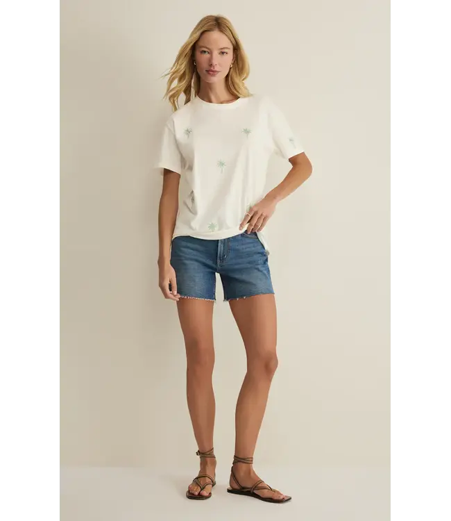Z Supply Palms Boyfriend Tee