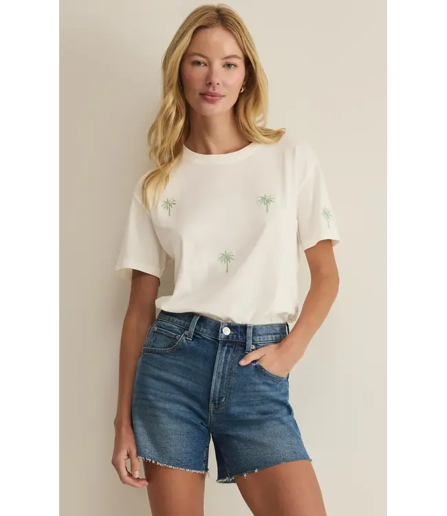 Z Supply Palms Boyfriend Tee