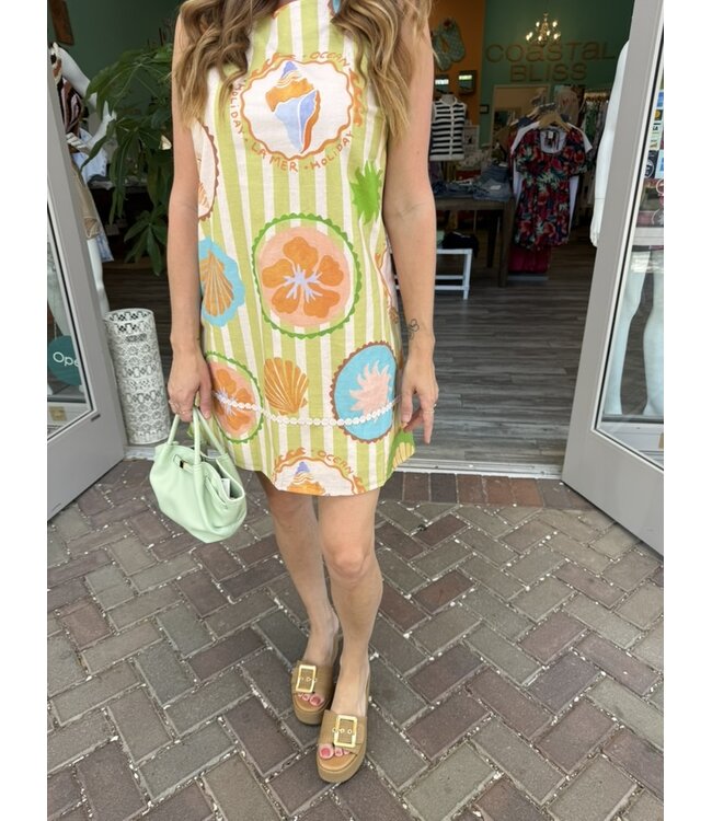 a.ren Fiorella Mini Dress