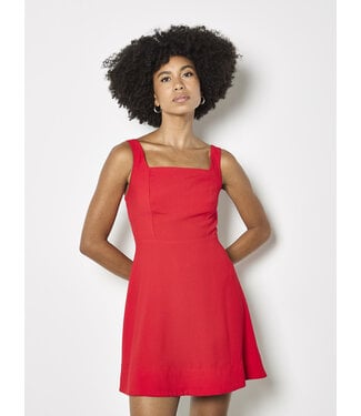 Red Hot Notice Mini Dress