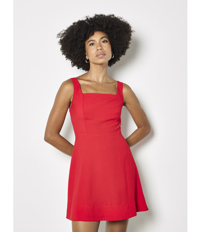 Red Hot Notice Mini Dress