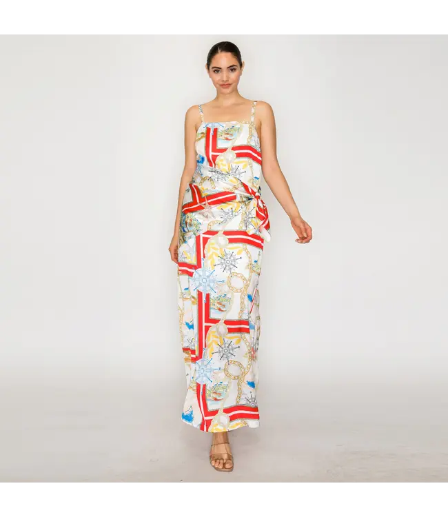 Atlantic Breeze Scarf Midi