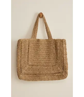 Z Supply Hideaway Raffia Tote