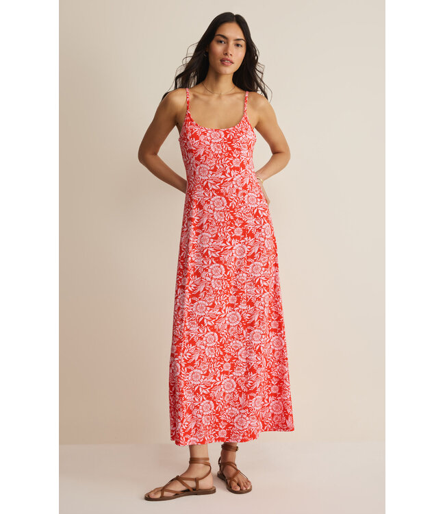 Z Supply Charisma Ona Floral Midi Dress
