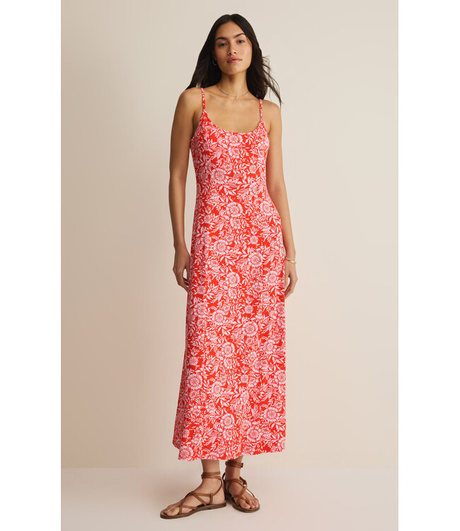 Z Supply Charisma Ona Floral Midi Dress