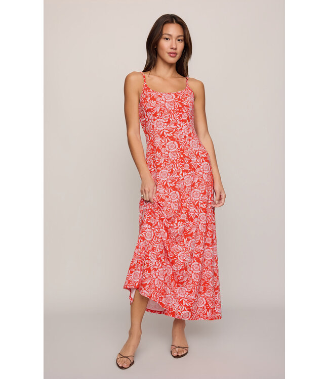 Z Supply Charisma Ona Floral Midi Dress