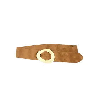 Faux Suede Belt
