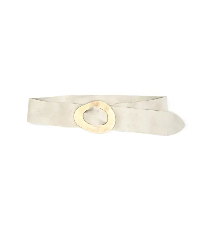 Faux Suede Belt