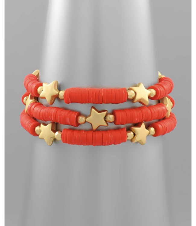 Star Station Bead Bracelet