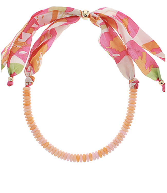 Scarf of the Season Bead Necklace