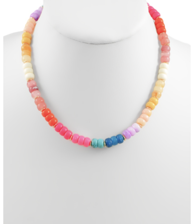 Summertime Beaded Necklace