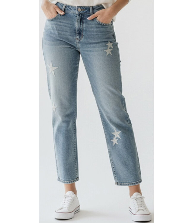 Dear John Taylor Mid-Rise Straight Leg