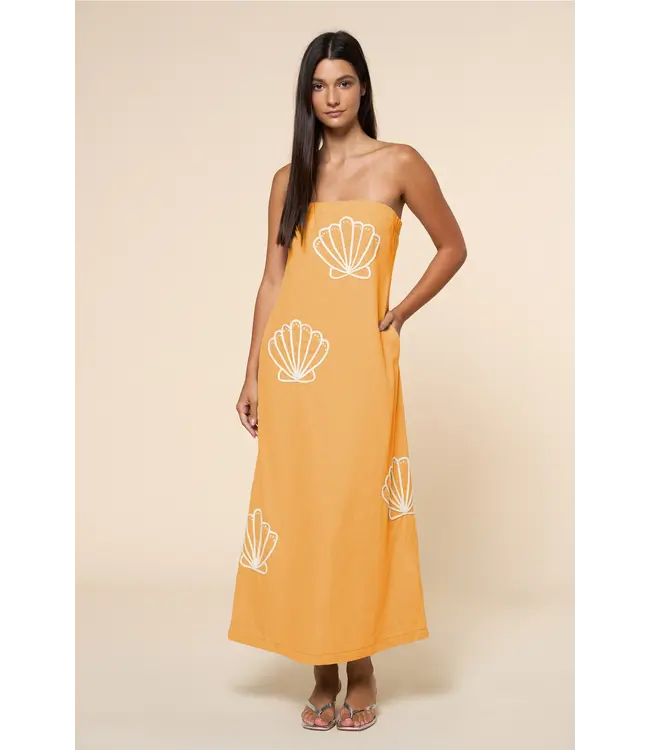 Shelly Embroidered Maxi