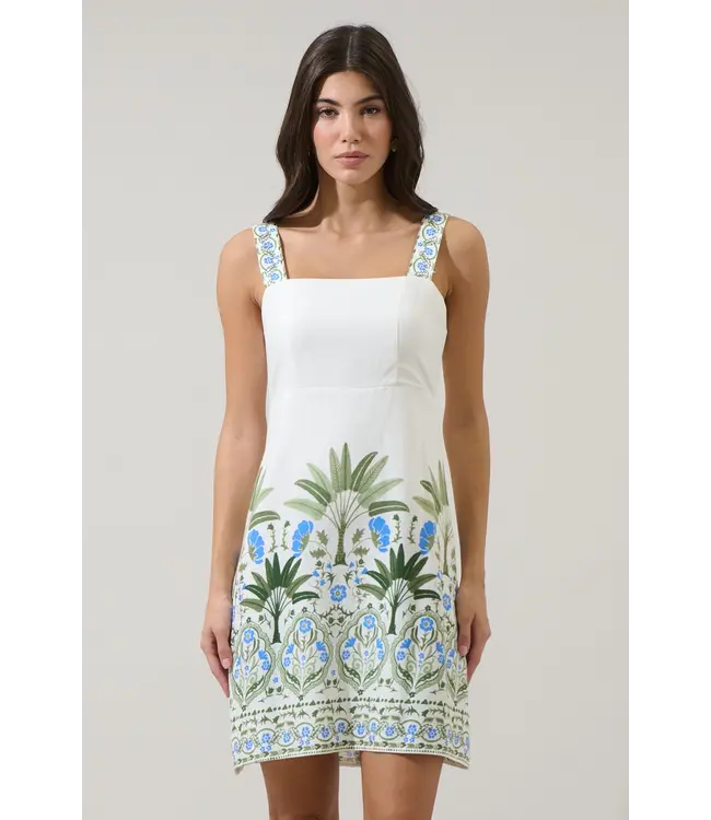 Senara Floral Sally Mini Dress