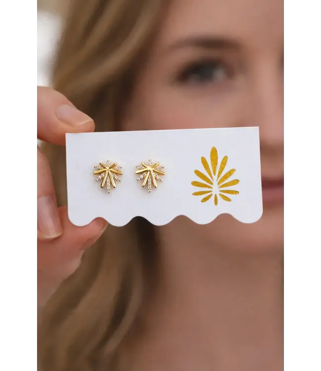 Clover + Palm Estate Studs