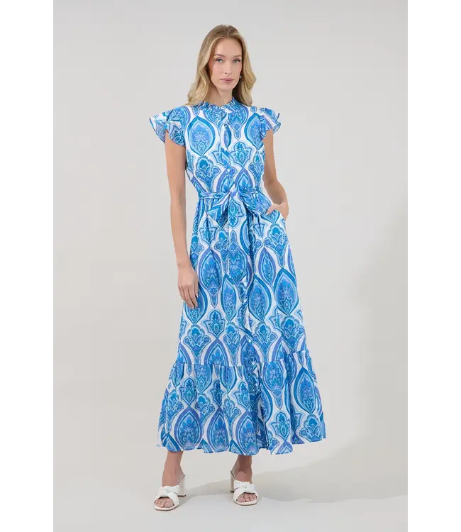 Riah Button Down Maxi
