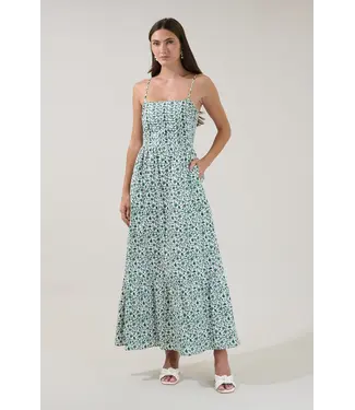 Sima Pleated Maxi