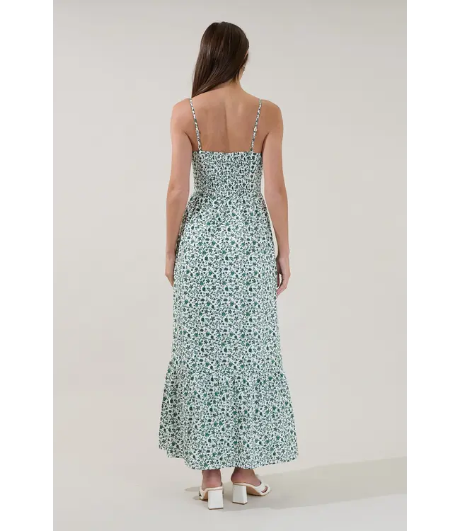Sima Pleated Maxi