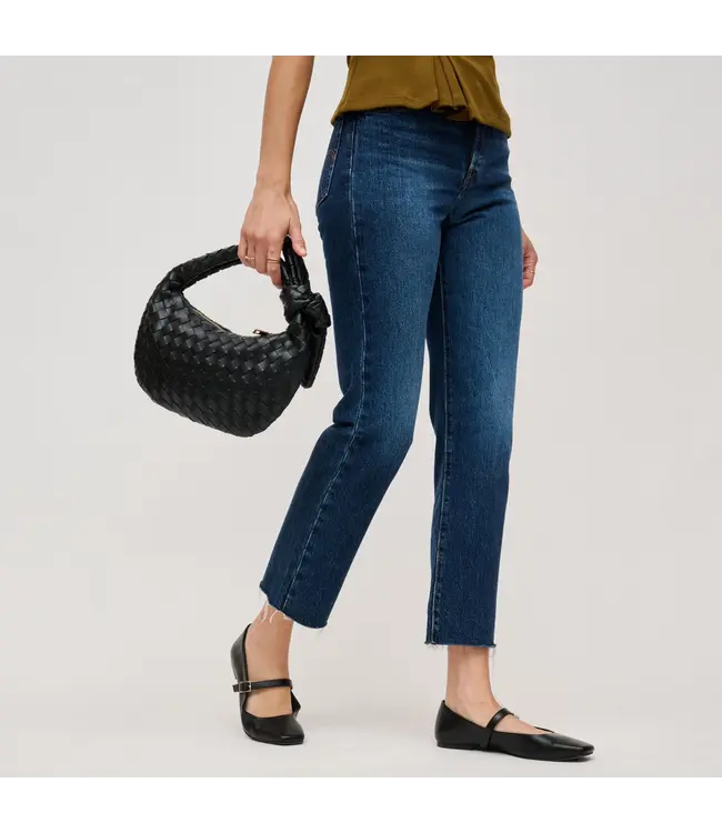 Lizbeth Woven Knot Clutch