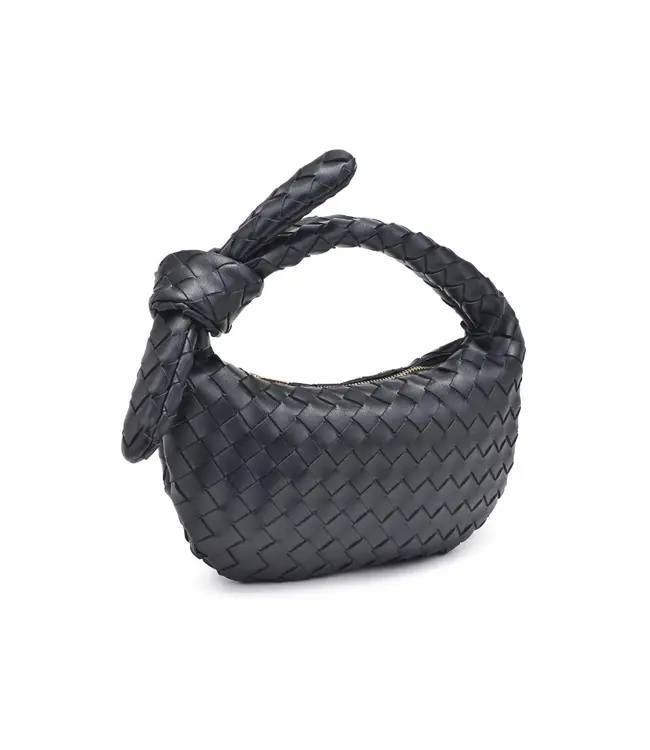 Lizbeth Woven Knot Clutch