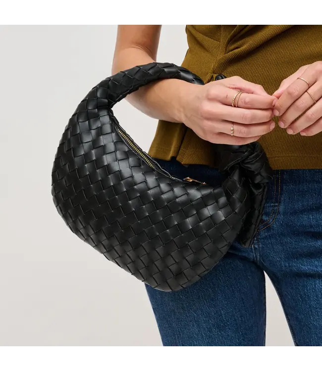 Lizbeth Woven Knot Clutch