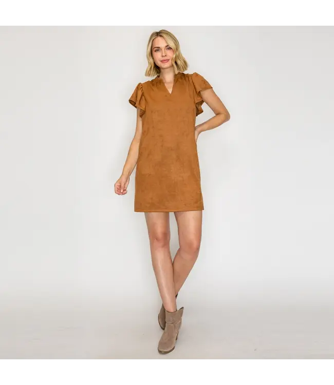 Sweet Suede Shift Mini
