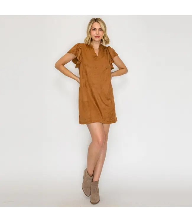 Sweet Suede Shift Mini