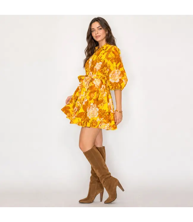 Merigold Rose Mini Dress
