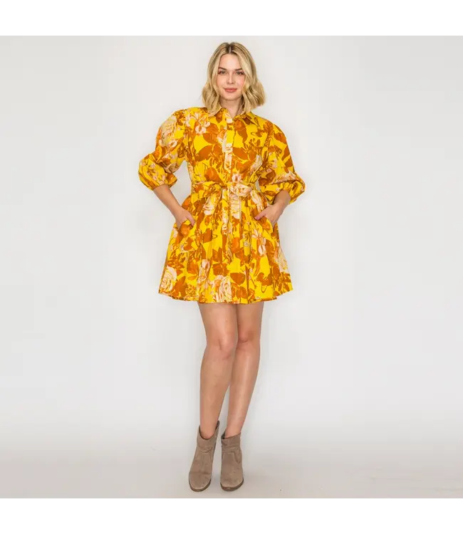 Merigold Rose Mini Dress