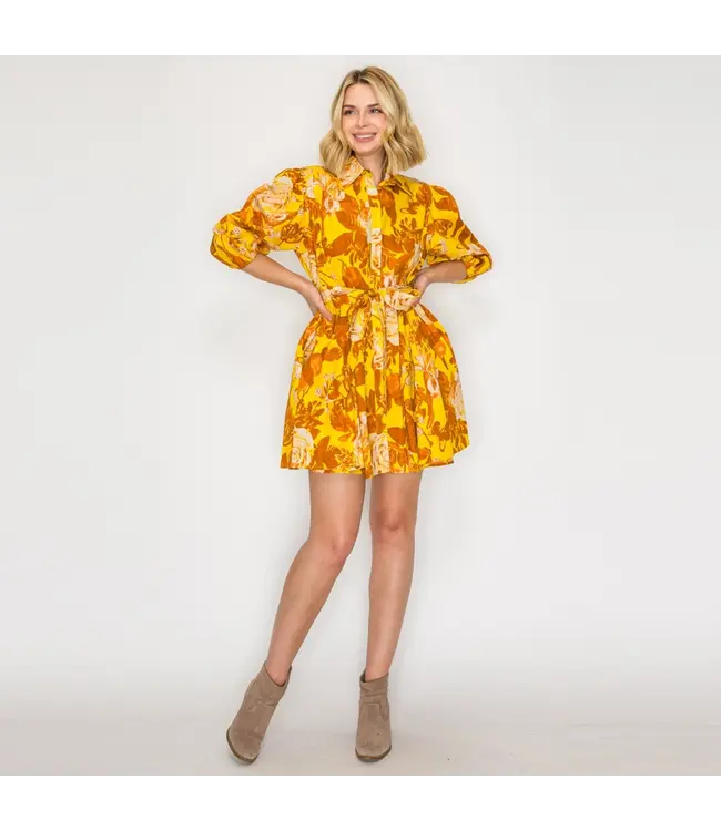 Merigold Rose Mini Dress