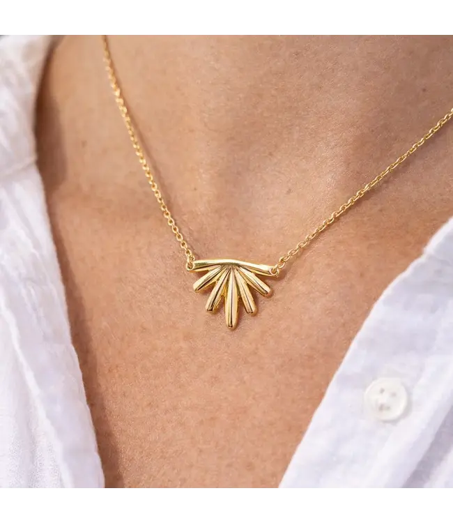 Clover + Palm Bluff Statement Necklace