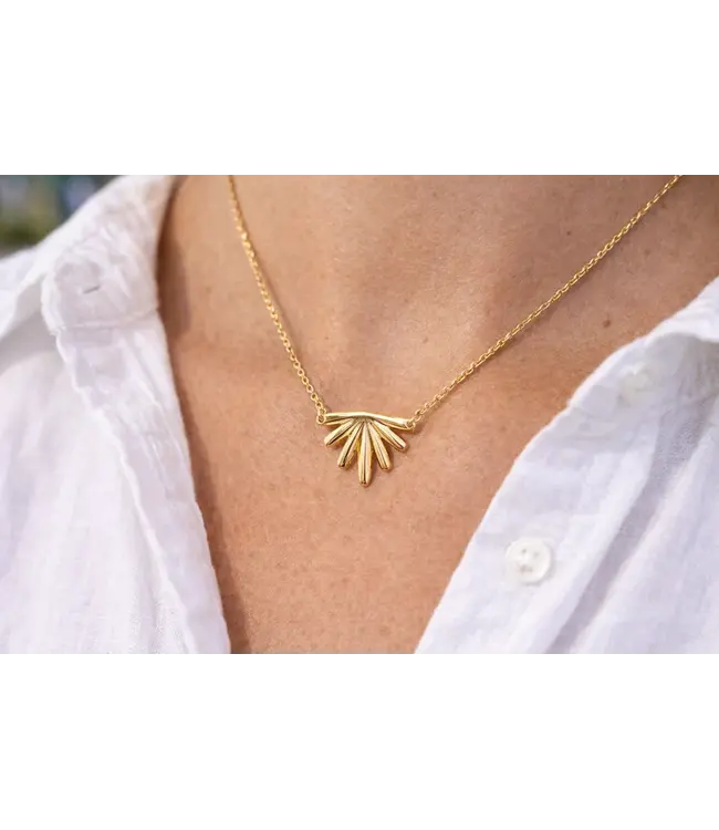 Clover + Palm Bluff Statement Necklace
