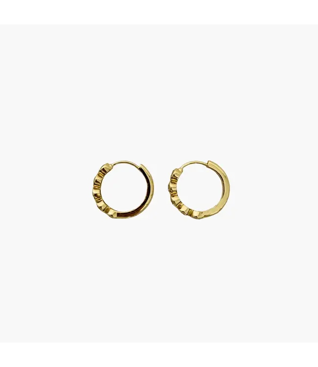 Clover + Palm Petite Tennis Hoops