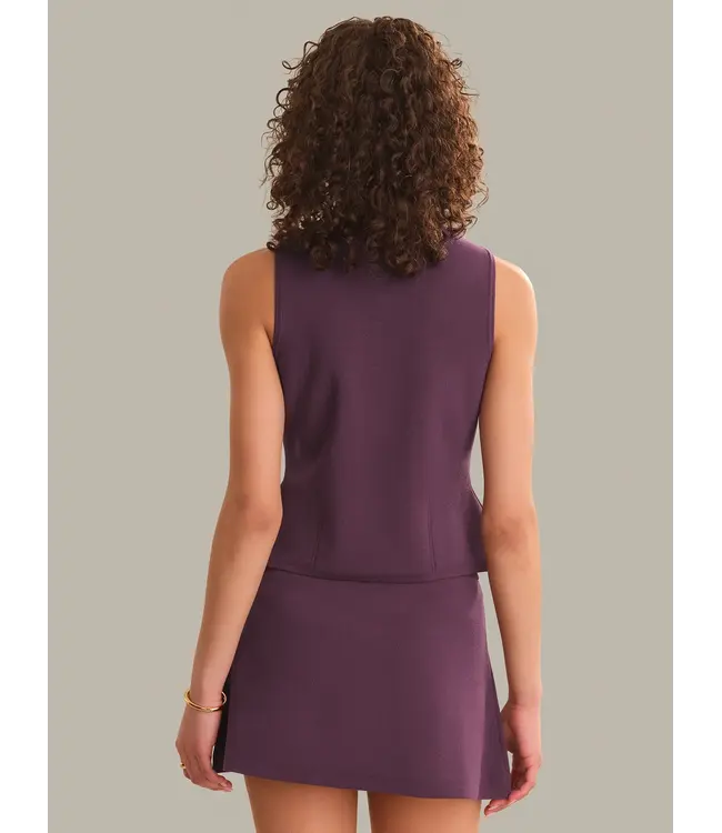 525 Nicolette Fitted Button Front Vest
