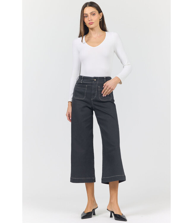 Dear John Audrey Front Pocket Crop