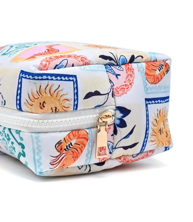 Amalfi Escape Cosmetic Bag