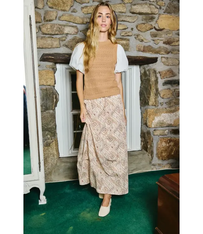 Love The Label Madden Midi Skirt