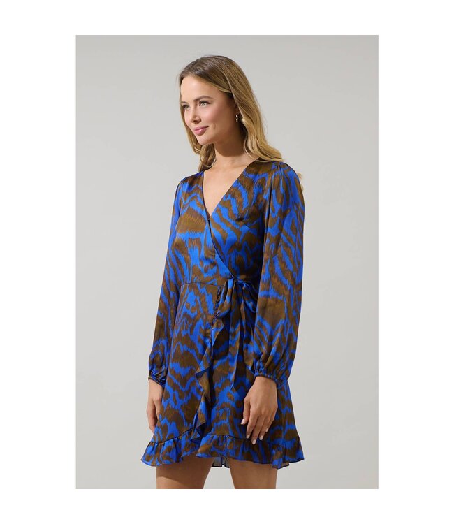 Krista Mini Wrap Dress