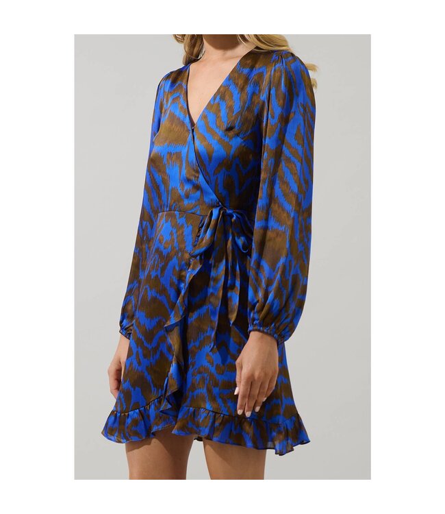 Krista Mini Wrap Dress