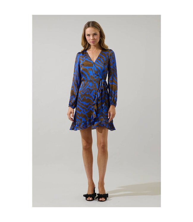 Krista Mini Wrap Dress