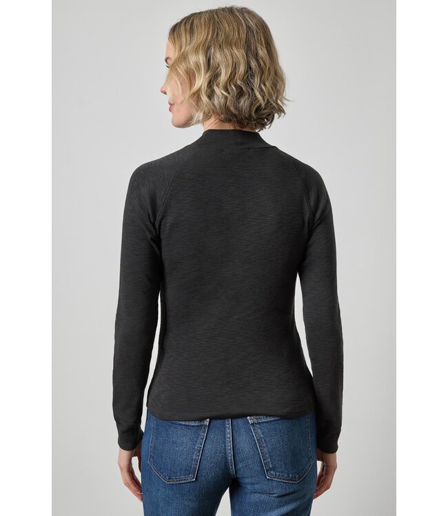 Lilla P Raglan Long Sleeve Mock Neck
