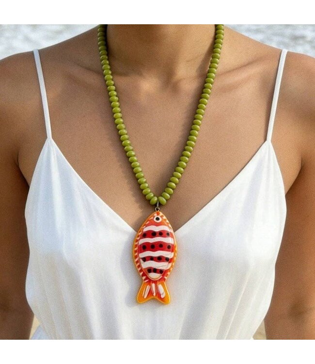 Gone Fishing Necklace