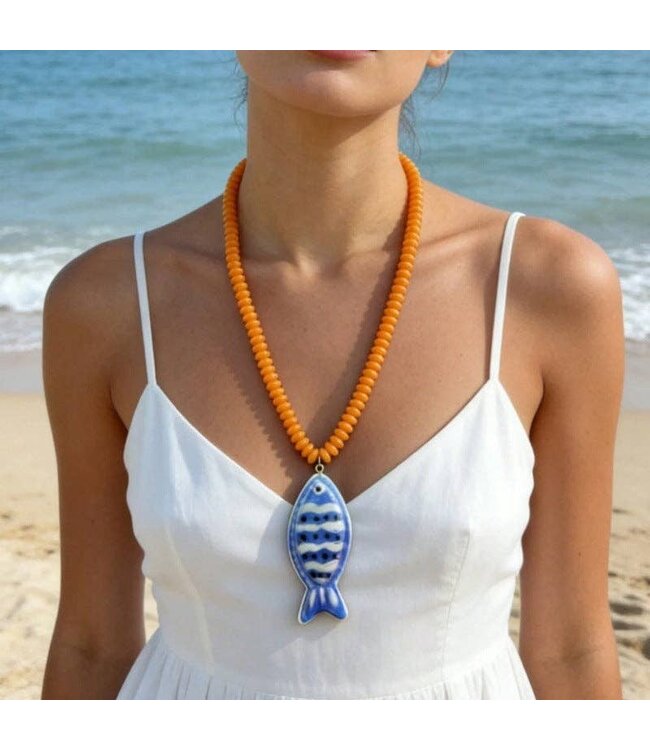 Gone Fishing Necklace