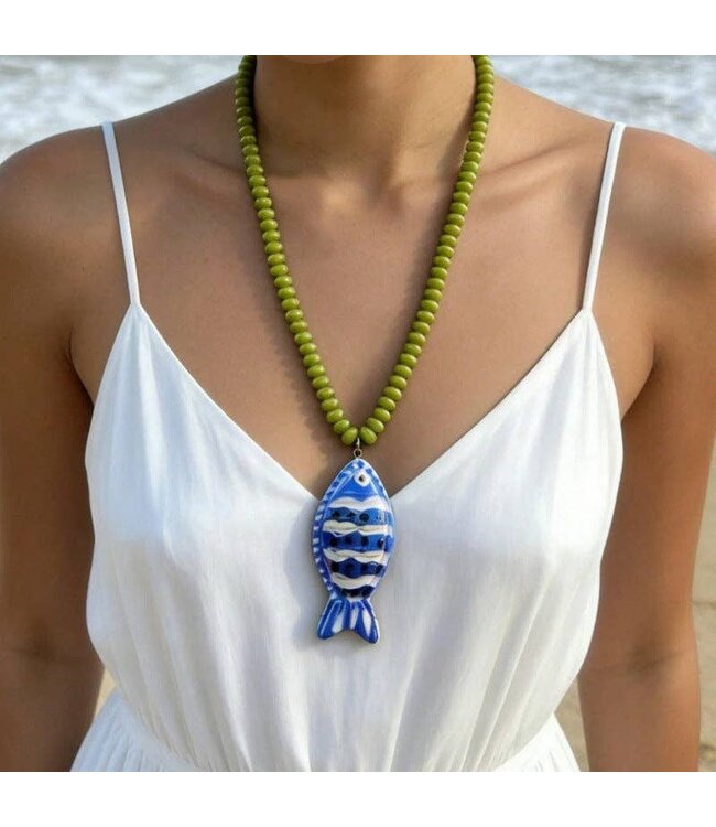 Gone Fishing Necklace