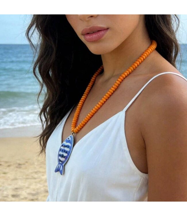 Gone Fishing Necklace