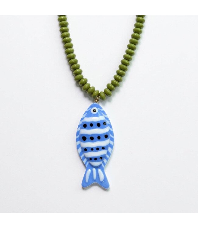 Gone Fishing Necklace