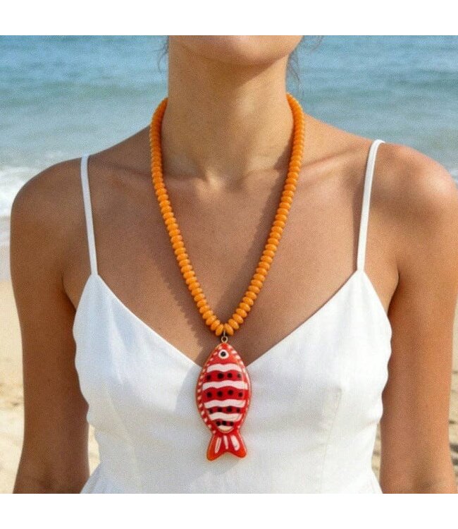 Gone Fishing Necklace
