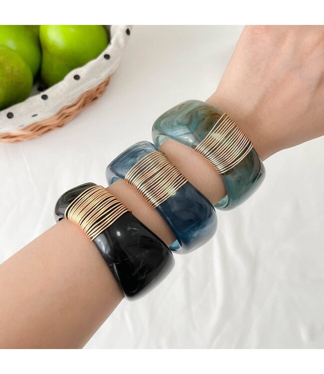 On the Wire Bangle